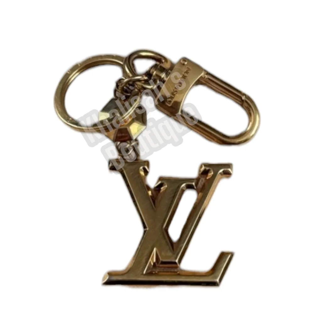 Authentic Louis Vuitton M65216 LV Facettes Bag Charm & Key Holder Chain FULLSET - Picture 5 of 12
